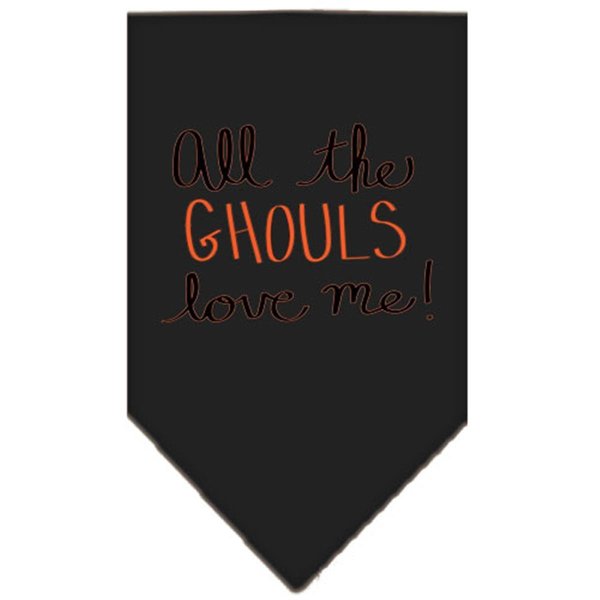 All the Ghouls Screen Print BandanaBlack Large